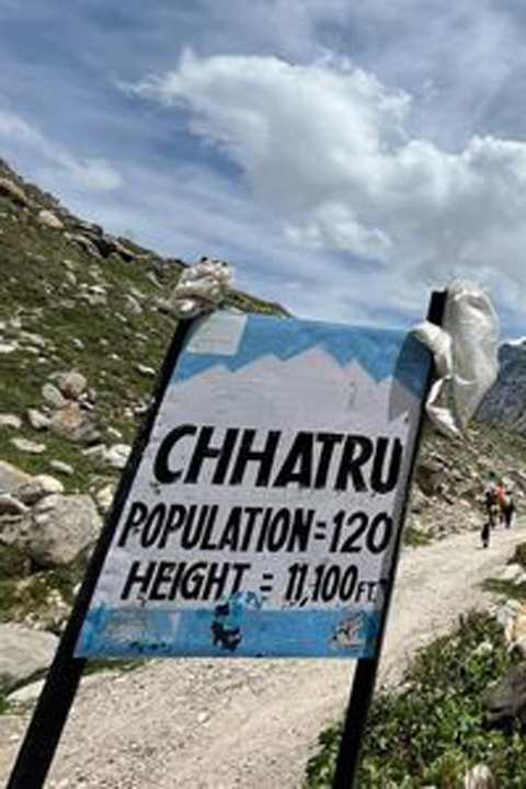 Manali to Chandratal Lake Tour chhtru